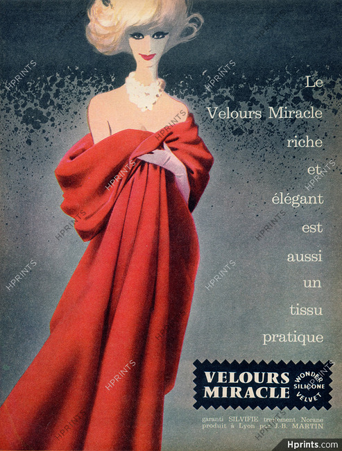 J. B. Martin (Fabrics) 1962 Velvet