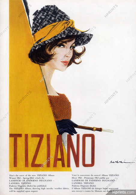 Tiziano (Fabric) 1961 Cigarette Holder