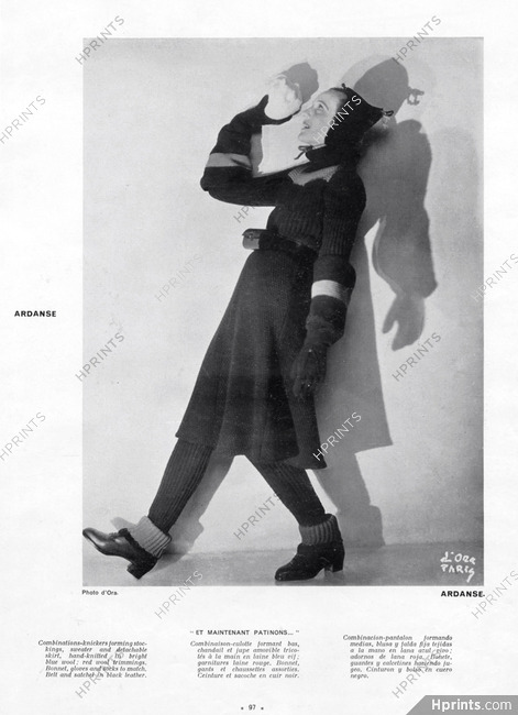 Ardanse 1935 Combinations-Knickers, Forming Stockings Sweater