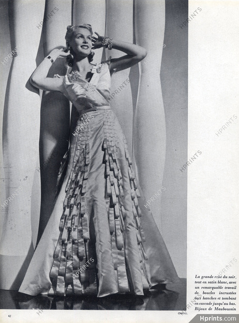 Chanel 1938 Evening Gown — Clipping