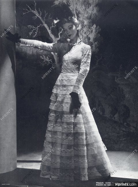 Chanel 1938 Evening Gown, Photo André Durst