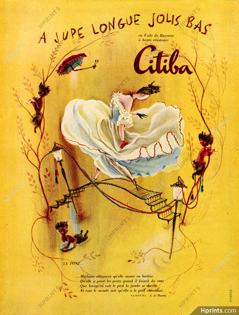 Citiba (Stockings) 1948 Françoise Estachy