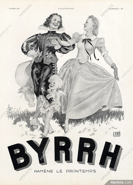Byrrh 1938 Printemps, Léonnec