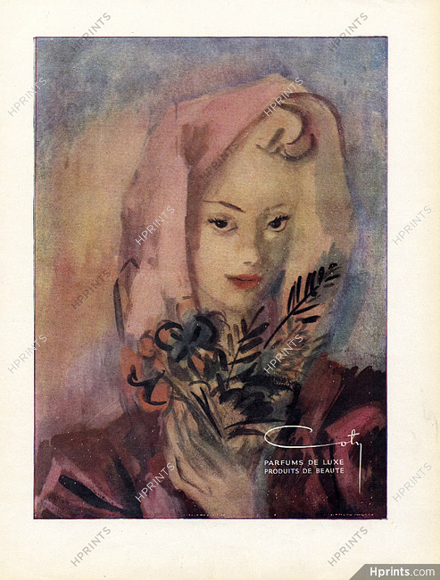 Coty (Perfumes) 1942 Parfums de luxe