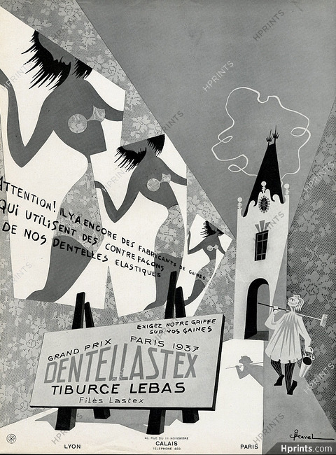 Dentellastex 1937 Ravel (L)