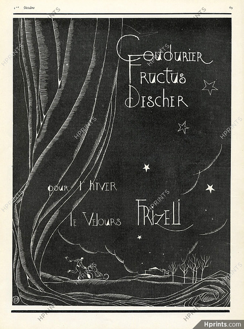 Coudurier Fructus Descher 1929 Frizeli, Charles Martin
