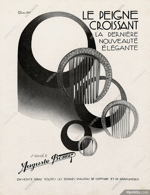 Auguste Bonaz (Combs) 1929 Art Deco Style