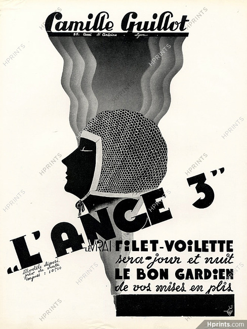Camille Guillot 1935 Filet-Voilette, Netting