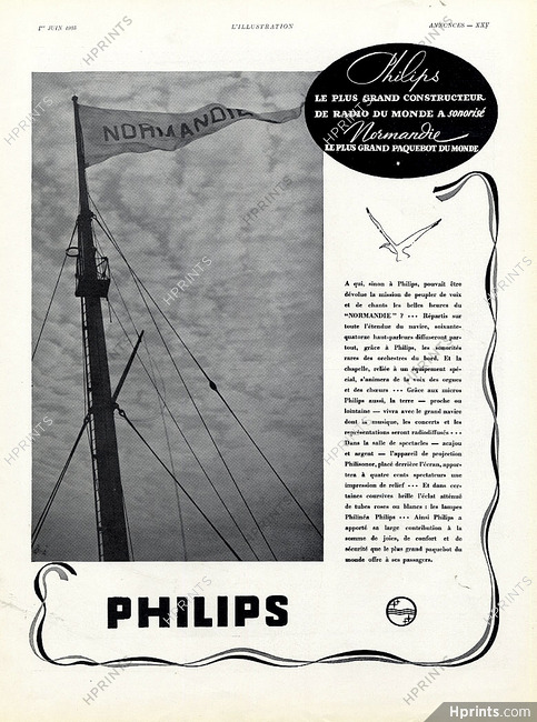 Philips 1935 Normandie