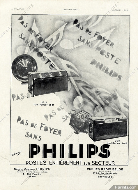 Philips 1930 A. Thirion
