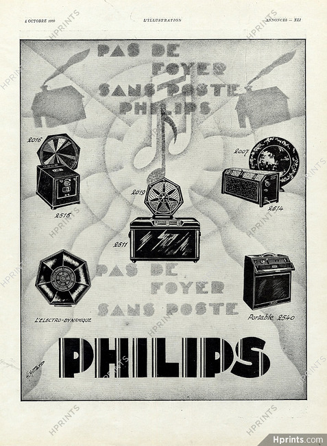 Philips 1930 H. Mottard