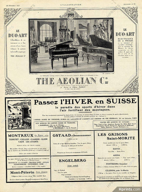Pianola (Aeolian Company) 1923 Piano