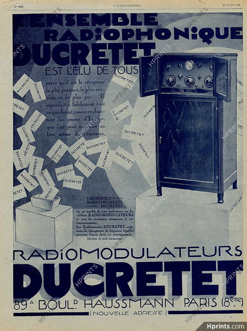 Ducretet 1928 Phonograph