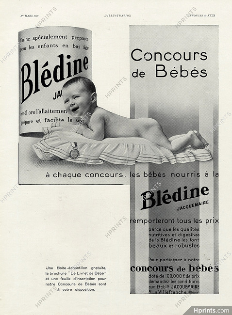 Blédine 1930 Jacquemaire