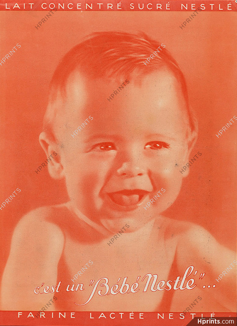 Nestlé 1931 Baby