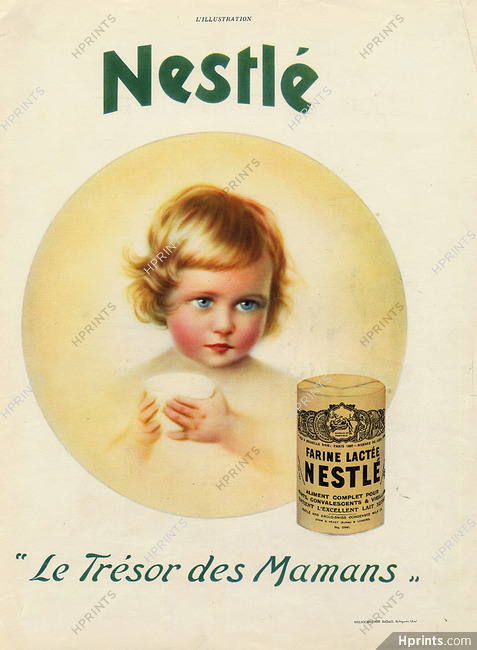 Nestlé 1927 Girl