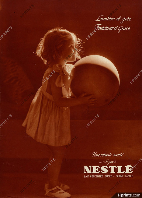 Nestlé 1936 Little Girl