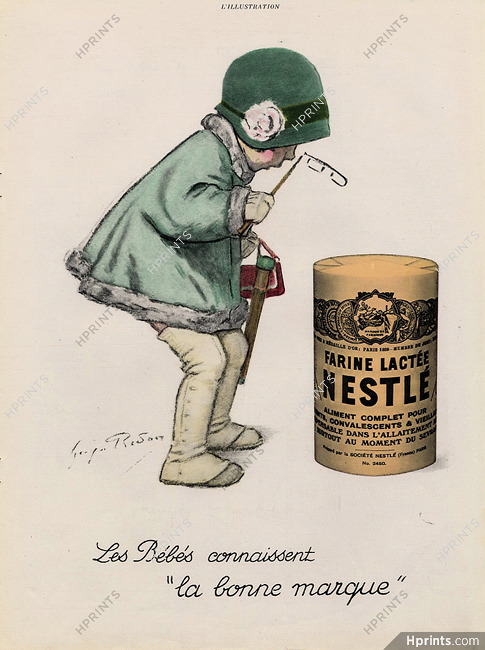 Nestlé 1930 Georges Redon
