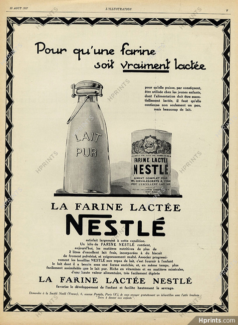 Nestlé 1927