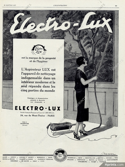 Electro-Lux 1927 Théo Roger