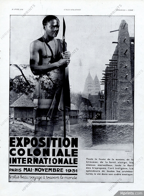 Exposition Coloniale 1931 Africa