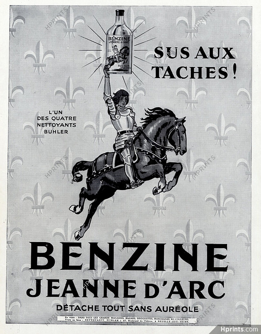 Benzine 1928 Jeanne d'Arc