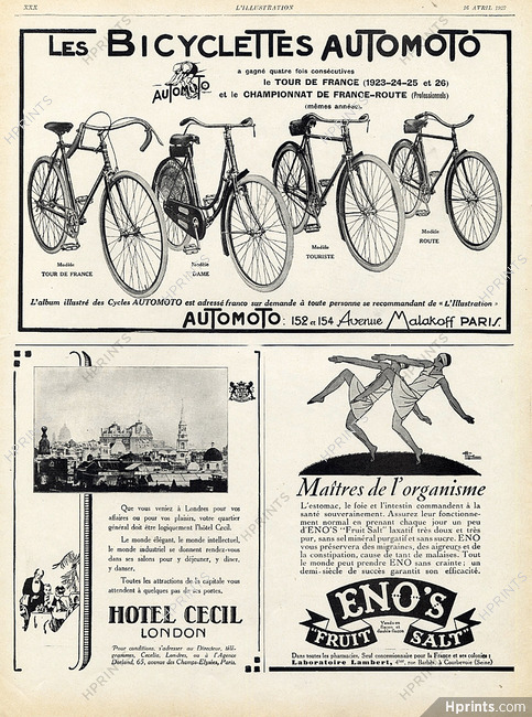 Automoto 1927 Bicycles