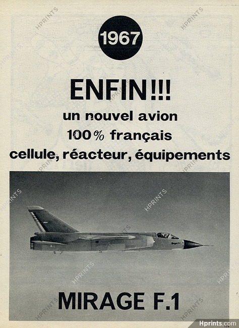 Mirage F.1 1967