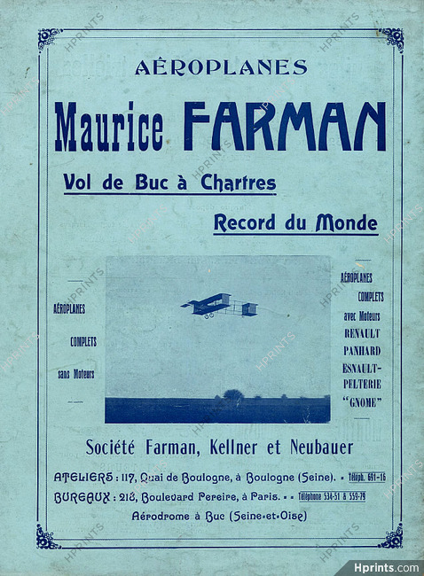 Maurice Farman (Airplane) 1910
