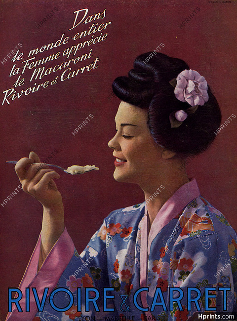 Rivoire & Carret 1936 Japanese traditional costume