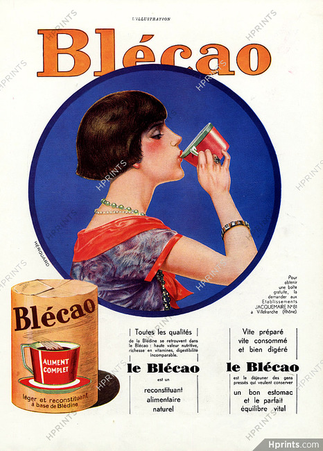 Blédine Blécao 1931 Jacquemaire, Hérouard
