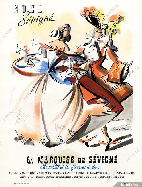 Marquise de Sévigné 1955 Janick Lederlé