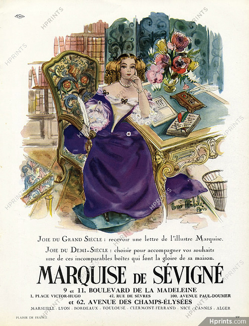 Marquise de Sévigné 1949 Renée Michèle
