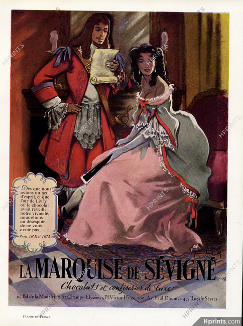 Marquise de Sévigné 1954 Pierre Leconte