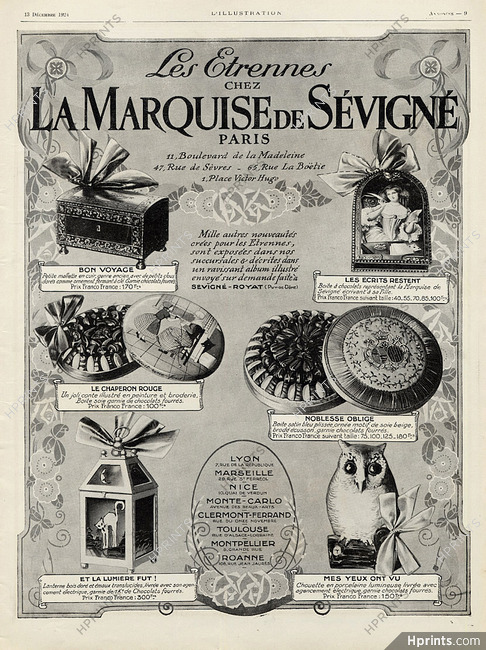 Marquise de Sévigné 1924