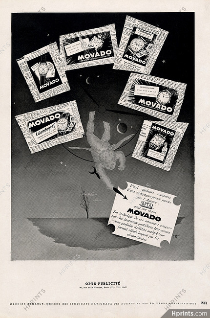 Movado 1947 Troy, Opta-Publicité
