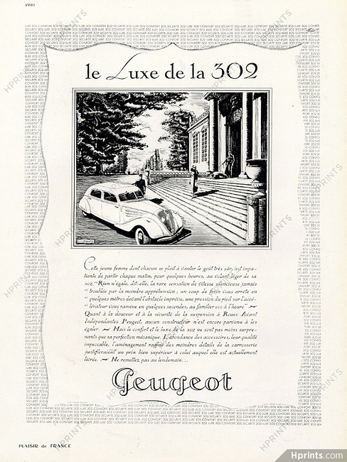 Peugeot 1937 Model 302 Agostini