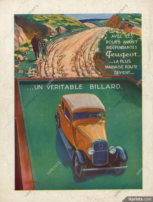 Peugeot 1933 Billiard