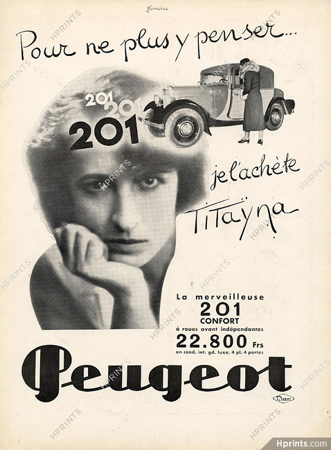 Peugeot 1932 Model 201 Tatayna