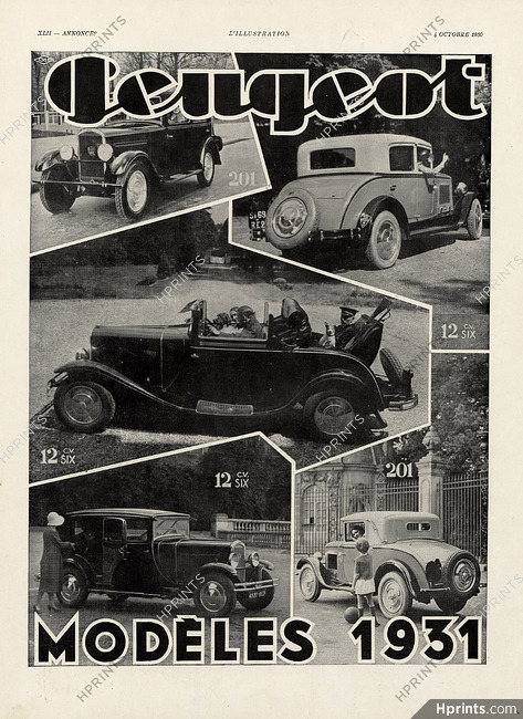 Peugeot 1930 Convertible (L)