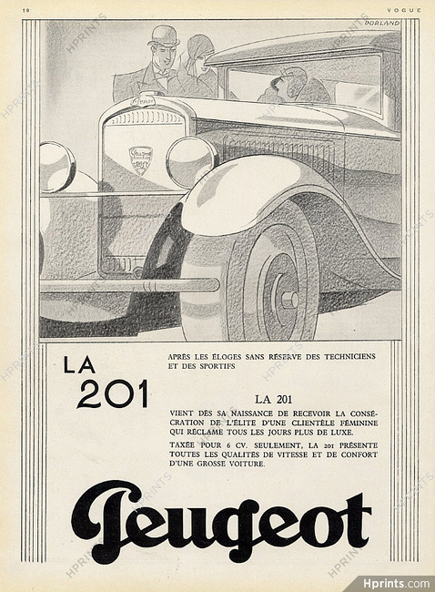 Peugeot 1929 Model 201