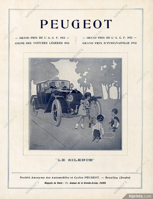 Peugeot 1914 René Vincent