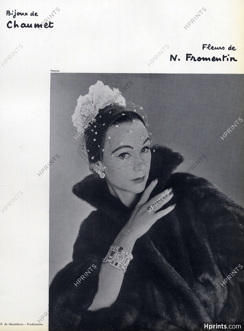 Chaumet 1952 Bracelet, Earrings, Photo Pottier