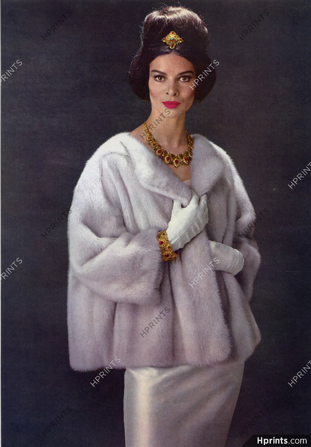 Van Cleef & Arpels 1964 Set of Jewels, Christian Dior Fur Coat
