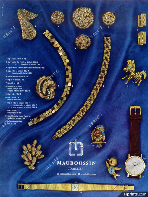 Mauboussin (Jewels) 1964