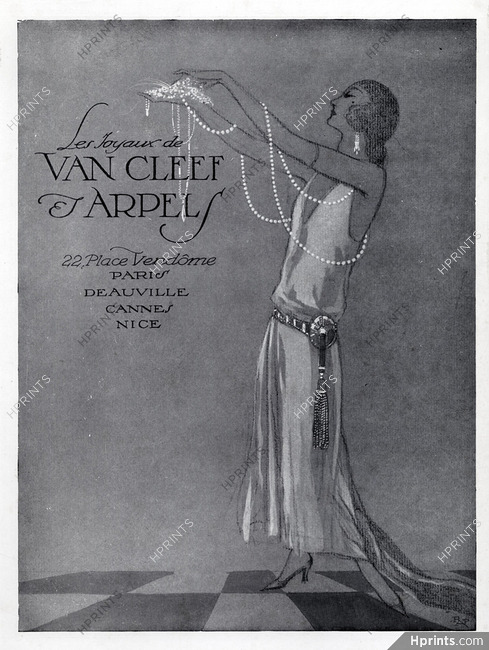 Van Cleef & Arpels 1925 Art Deco, Pearls