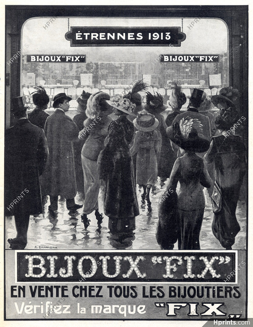 Fix (Jewels) 1912 A. Ehrmann, Shop, Store
