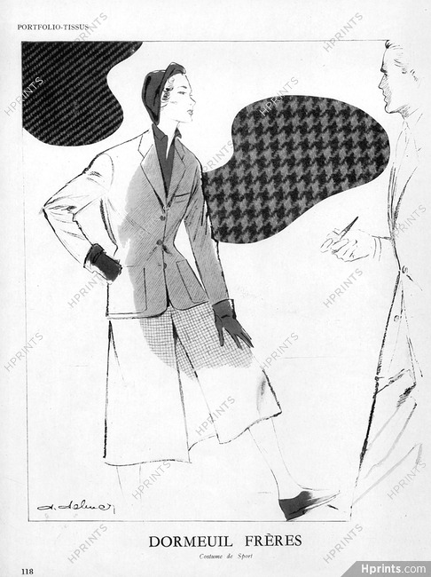 Dormeuil Frères 1950 Sport Fashion, A. Delmar