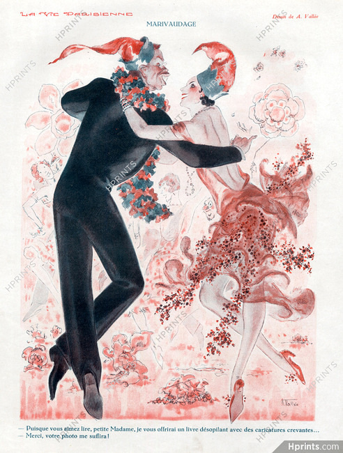 Armand Vallée 1929 Light-hearted Gallantries, Dancers