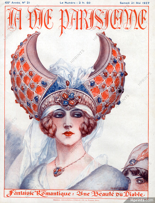 Chéri Hérouard 1927 Medieval Costumes Hat